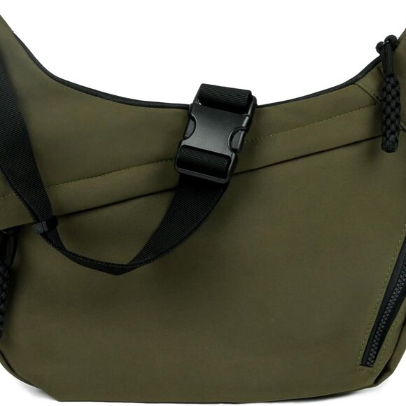 Crescent Crossbody Bag Unisex Nylon Large Capacity Water-Resistant - Picture 1 of 6